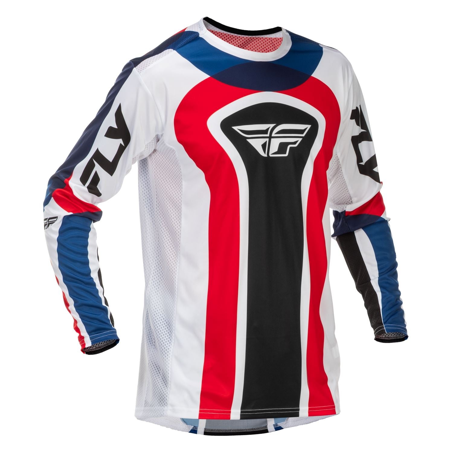 Fly Racing 2026 Motocross Jersey Lite Glory Red White Blue